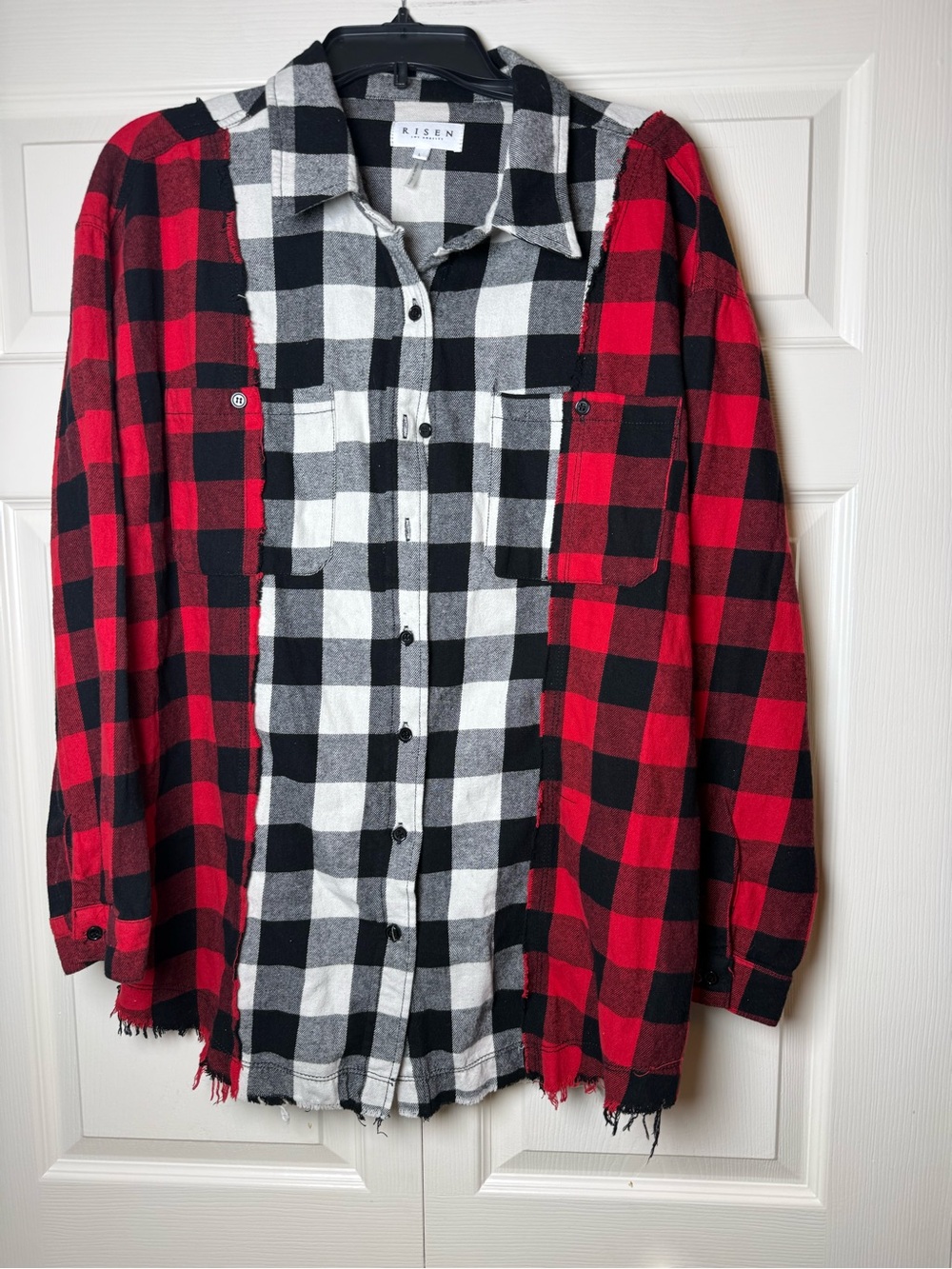 Risen Los‎ Angeles Buffalo Plaid Oversized Shirt